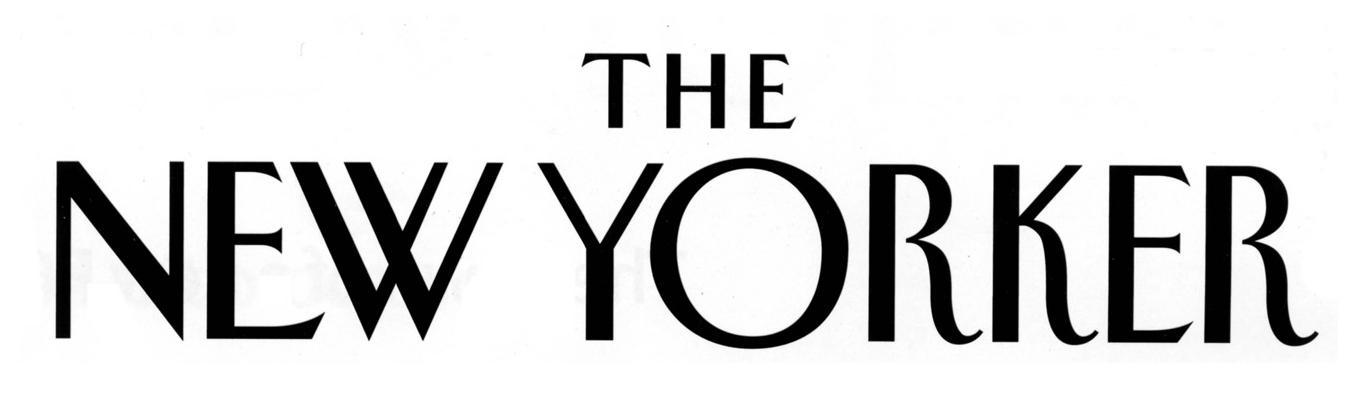 Logo for the New Yorker Magazine