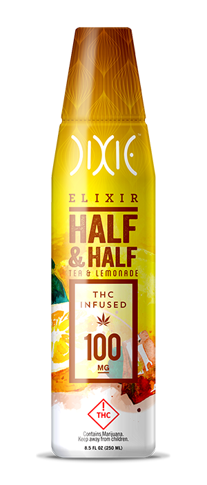 DixieElixir HalfHalf100 mg bottle