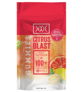 Dixie Citrus Blast Gummies Pouch