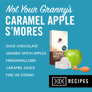 THC-infused Caramel Apple S'mores for Fall