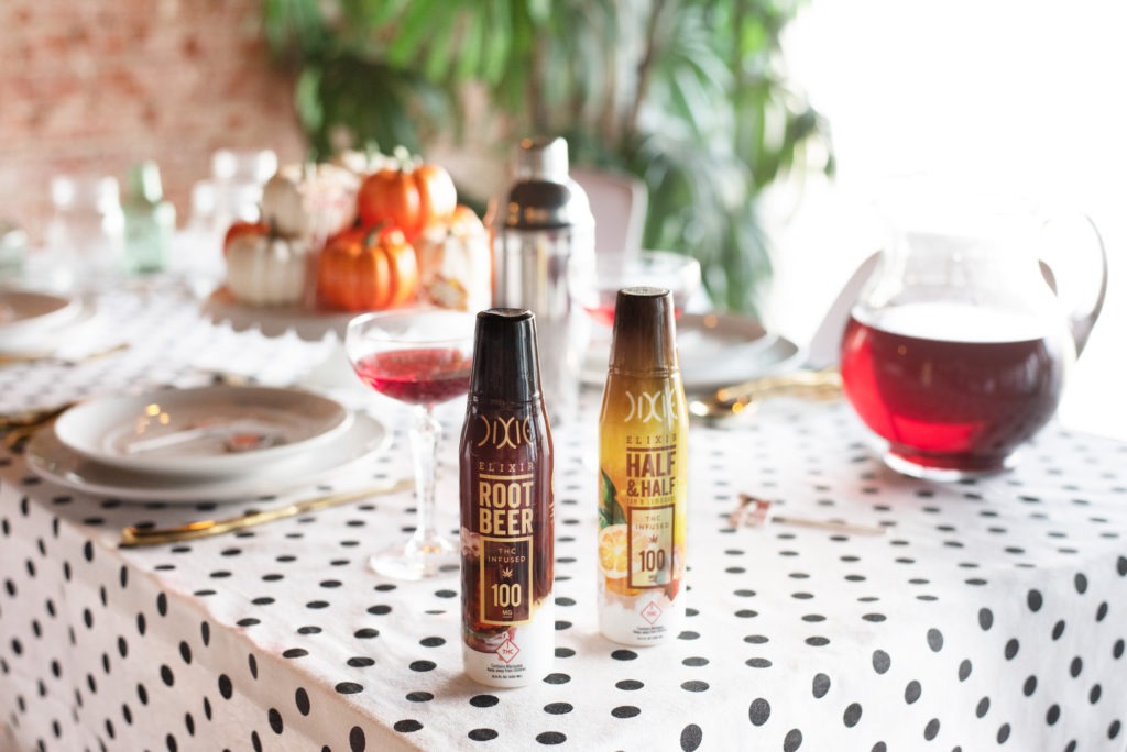 Dixie Elixirs are great for making mocktails at friendsgiving